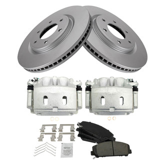 TRQ® - Performance Ceramic Front Brake Kit with Calipers