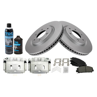 TRQ® - Performance Ceramic Front Brake Kit with Calipers