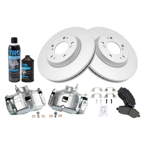 TRQ® - Performance Ceramic Front Brake Kit with Calipers