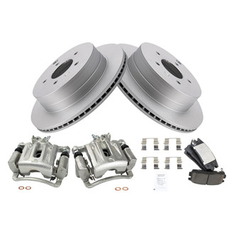 TRQ® - Rear Disc Brake Kit with Ceramic Pads