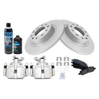TRQ® - Rear Disc Brake Kit with Ceramic Pads and Calipers