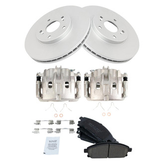 TRQ® - Performance Ceramic Front Brake Kit with Calipers