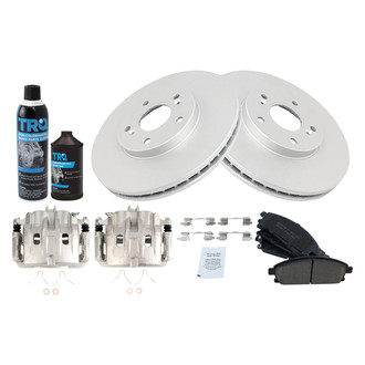 TRQ® - Performance Ceramic Front Brake Kit with Calipers