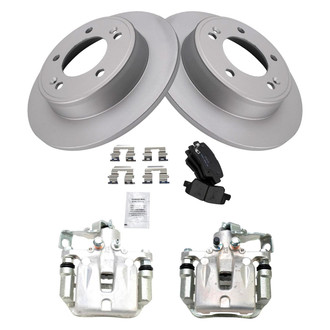 TRQ® - Rear Disc Brake Kit with Ceramic Pads