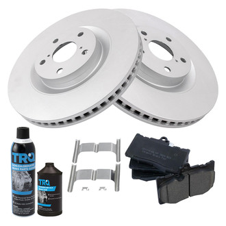 TRQ® - Front Disc Brake Kit with Ceramic Pads