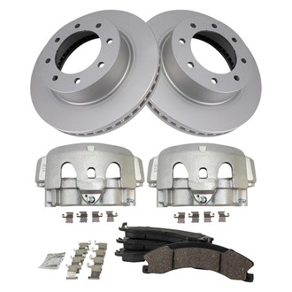 TRQ® - Front Disc Brake Kit with Ceramic Pads and Calipers