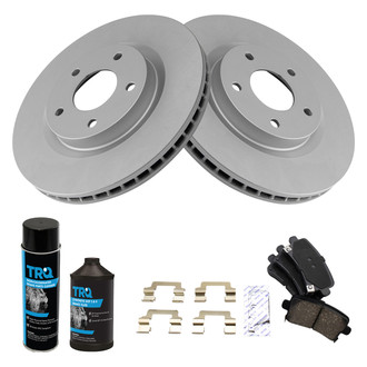 TRQ® - Rear Disc Brake Kit with Ceramic Pads