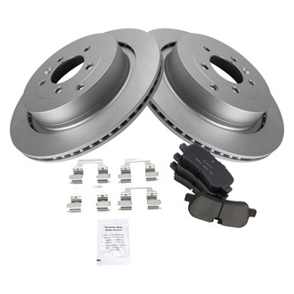 TRQ® - Rear Disc Brake Kit with Ceramic Pads
