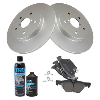 TRQ® - Rear Disc Brake Kit with Ceramic Pads