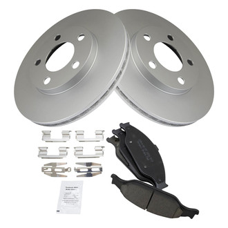 TRQ® - Front Disc Brake Kit with Ceramic Pads