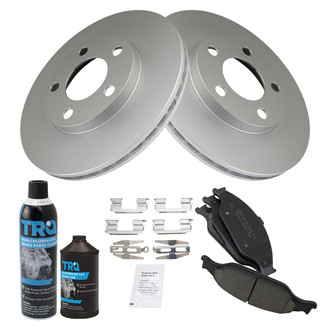 TRQ® - Front Disc Brake Kit with Ceramic Pads