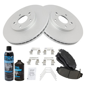 TRQ® - Front Disc Brake Kit with Ceramic Pads