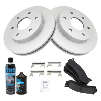 TRQ® - Front Disc Brake Kit with Ceramic Pads