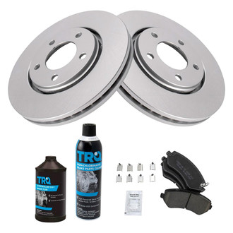 TRQ® - Front Disc Brake Kit with Ceramic Pads