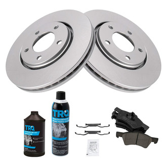TRQ® - Front Disc Brake Kit with Ceramic Pads