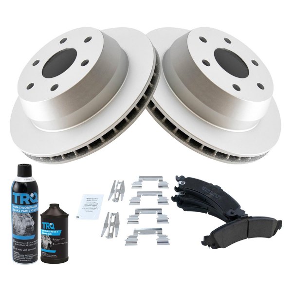 TRQ® - Rear Disc Brake Kit with Ceramic Pads