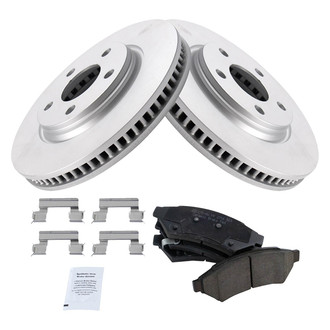 TRQ® - Front Disc Brake Kit with Ceramic Pads