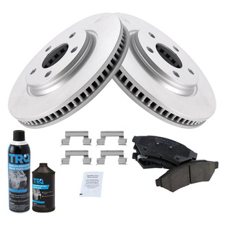 TRQ® - Front Disc Brake Kit with Ceramic Pads