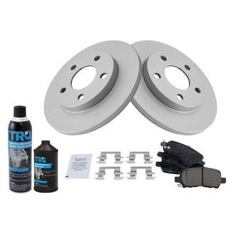 TRQ® - Rear Disc Brake Kit with Ceramic Pads