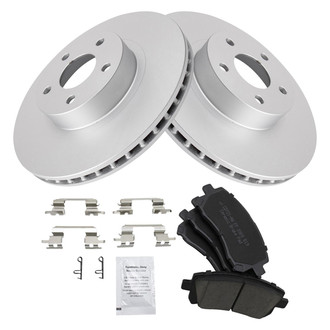 TRQ® - Front Disc Brake Kit with Ceramic Pads