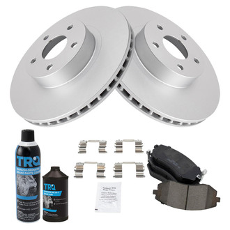TRQ® - Front Disc Brake Kit with Ceramic Pads