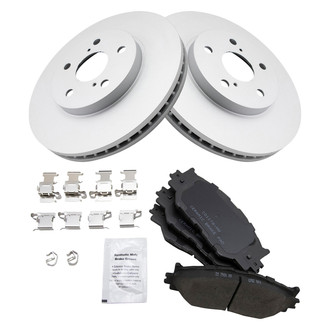 TRQ® - Front Disc Brake Kit with Ceramic Pads