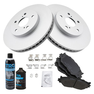 TRQ® - Front Disc Brake Kit with Ceramic Pads