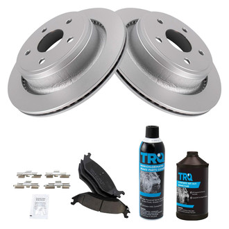 TRQ® - Rear Disc Brake Kit with Ceramic Pads