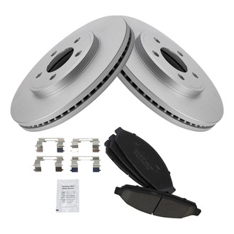 TRQ® - Front Disc Brake Kit with Ceramic Pads