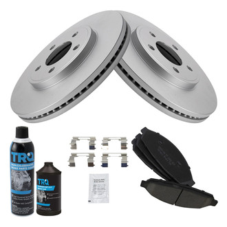 TRQ® - Front Disc Brake Kit with Ceramic Pads