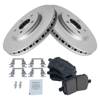 TRQ® - Front Disc Brake Kit with Ceramic Pads
