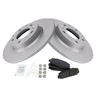 TRQ® - Rear Disc Brake Kit with Ceramic Pads