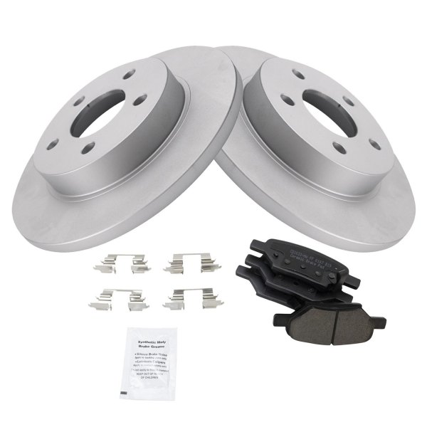 TRQ® - Rear Disc Brake Kit with Ceramic Pads