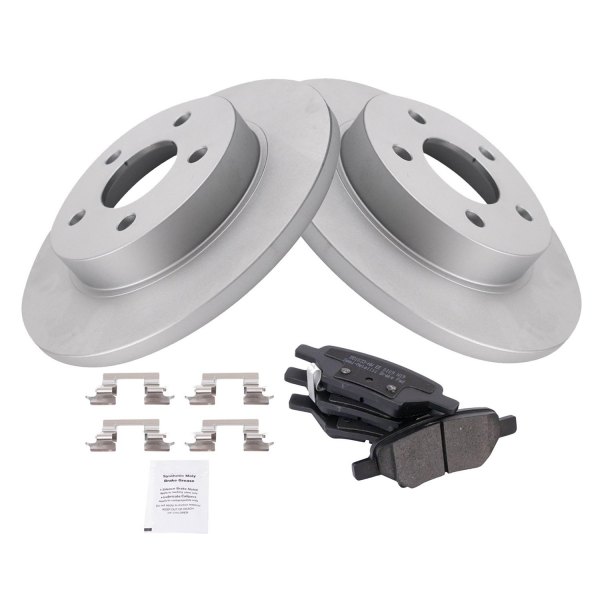 TRQ® - Rear Disc Brake Kit with Semi-Metallic Pads