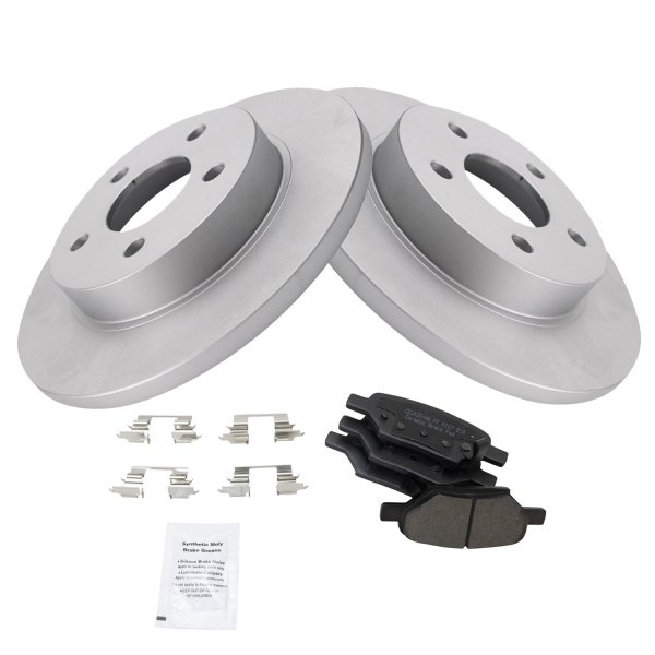 TRQ® - Rear Disc Brake Kit with Ceramic Pads