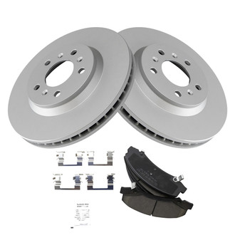 TRQ® - Front Disc Brake Kit with Ceramic Pads