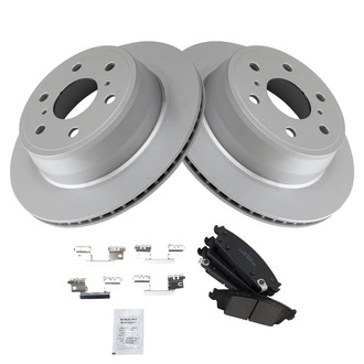 TRQ® - Rear Disc Brake Kit with Ceramic Pads