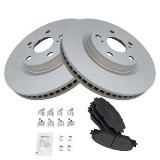 TRQ® - Front Disc Brake Kit with Ceramic Pads