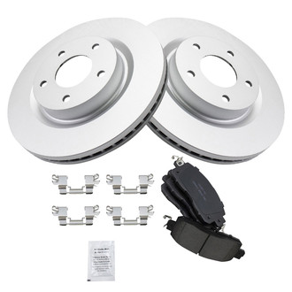 TRQ® - Front Disc Brake Kit with Ceramic Pads