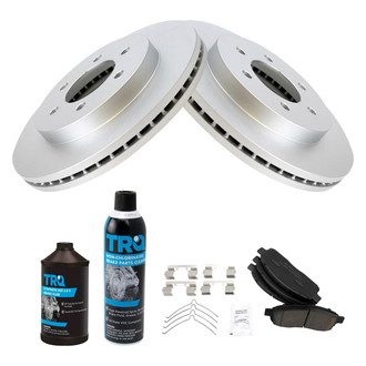 TRQ® - Front Disc Brake Kit with Ceramic Pads