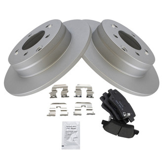 TRQ® - Rear Disc Brake Kit with Ceramic Pads