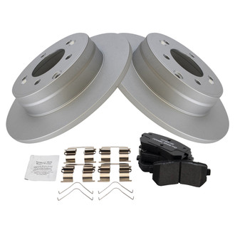 TRQ® - Rear Disc Brake Kit with Ceramic Pads