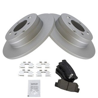 TRQ® - Rear Disc Brake Kit with Ceramic Pads