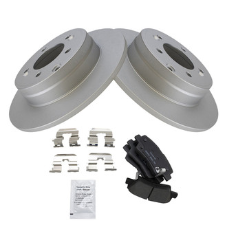 TRQ® - Rear Disc Brake Kit with Ceramic Pads