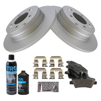 TRQ® - Rear Disc Brake Kit with Ceramic Pads
