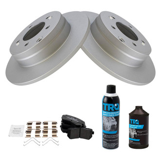 TRQ® - Rear Disc Brake Kit with Ceramic Pads