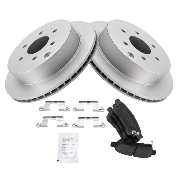 TRQ® - Rear Disc Brake Kit with Ceramic Pads