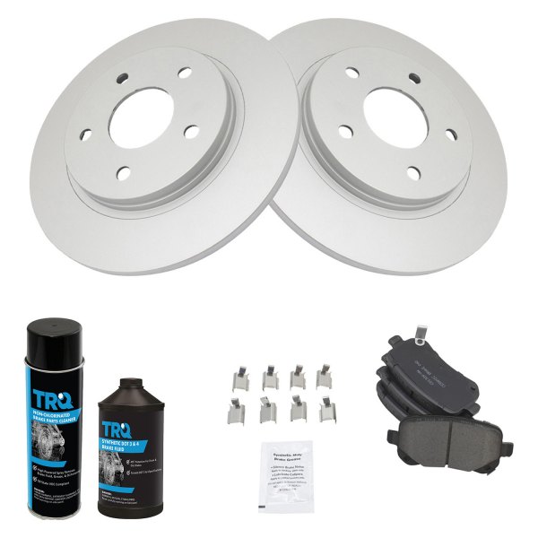 TRQ® - Rear Disc Brake Kit with Ceramic Pads