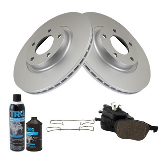 TRQ® - Front Disc Brake Kit with Ceramic Pads