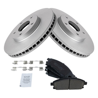 TRQ® - Front Disc Brake Kit with Ceramic Pads
